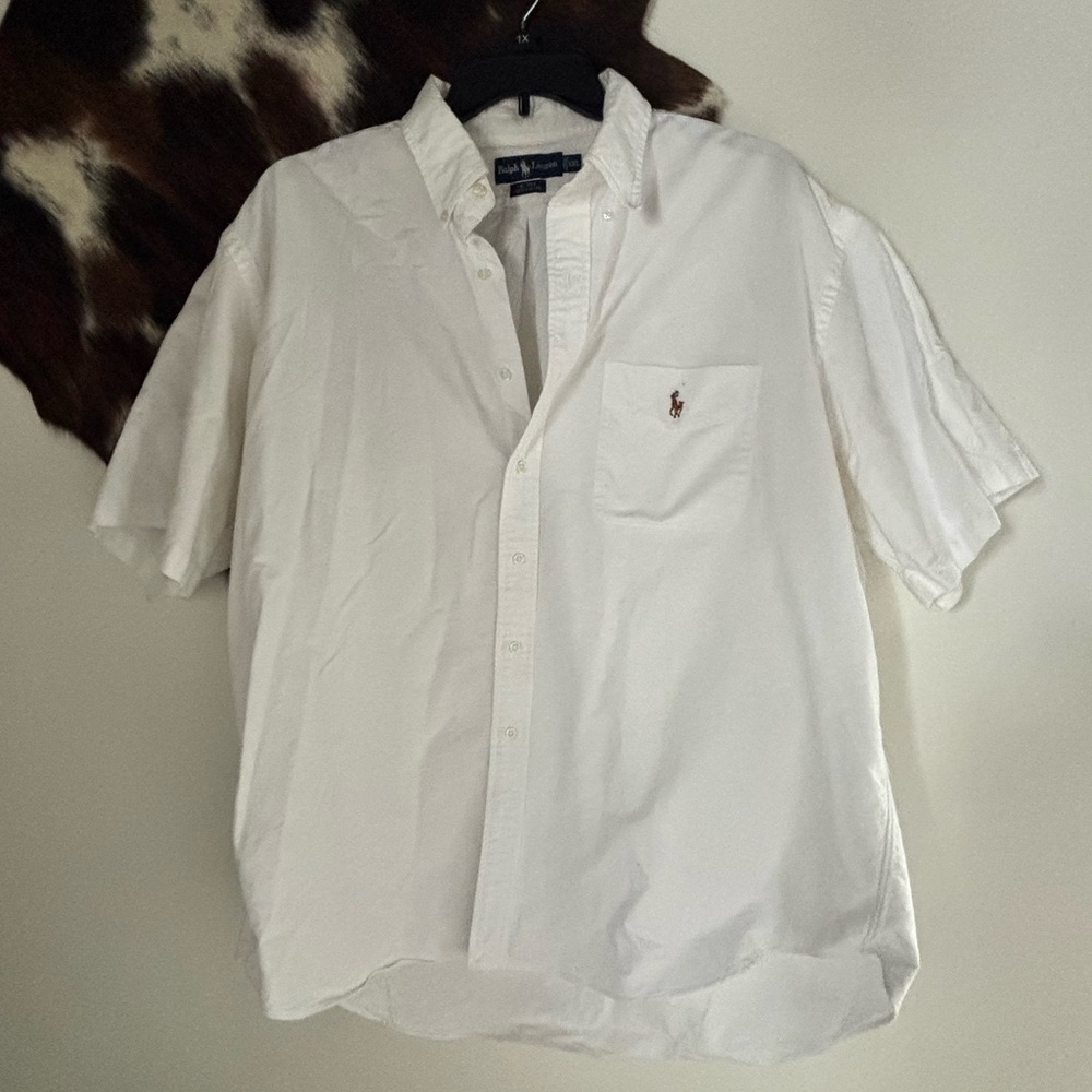 Men’s Ralph Lauren White Button Down
